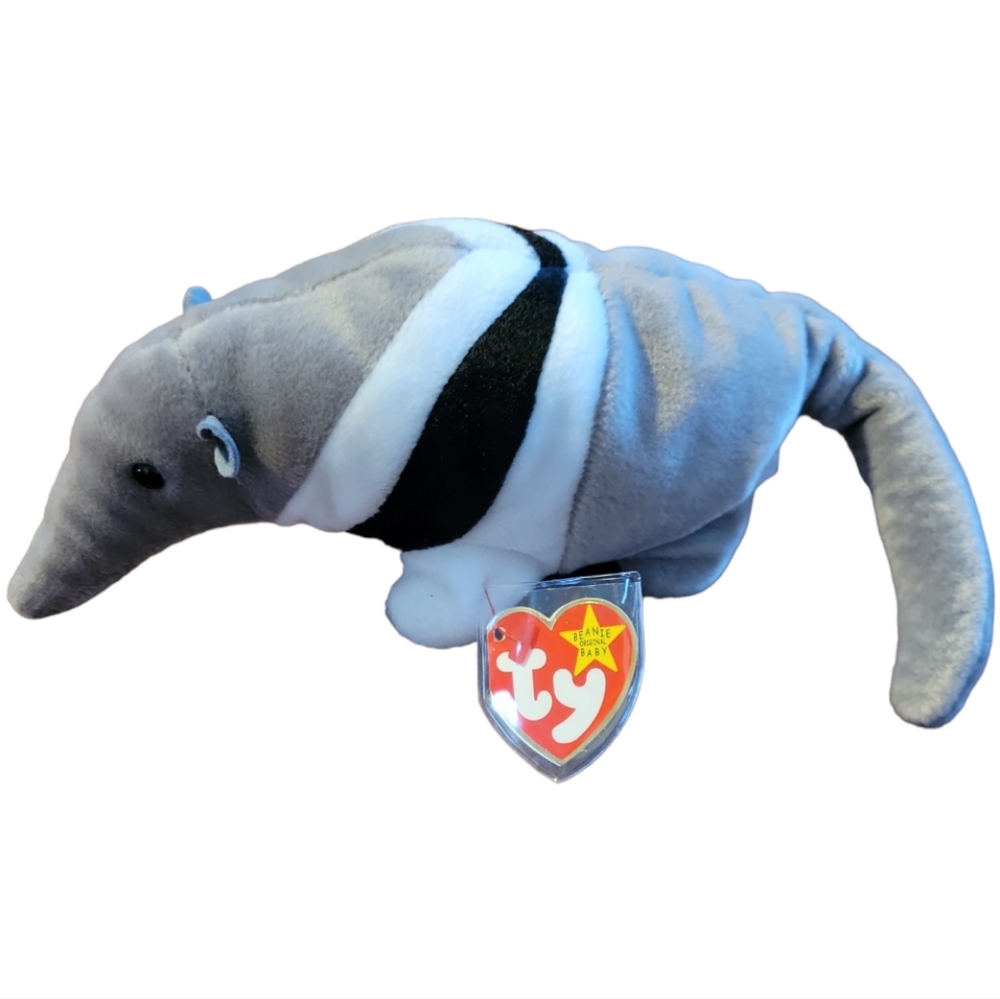 Ty Beanie Baby Original “Ants” Anteater 1997 Retired